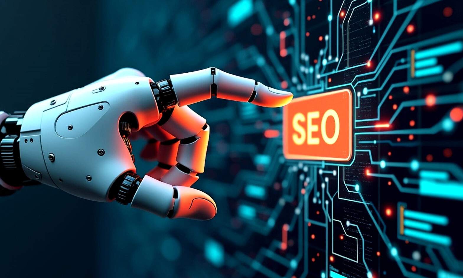 Robotic hand and SEO